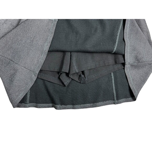 Green Tea Womens A-Line Knit Skort  Size L  Black  Activewear Athleisure Casual - Picture 3 of 8